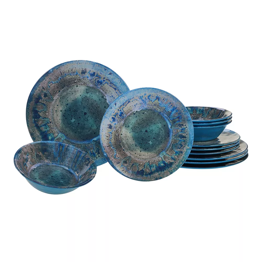 Certified International Radiance 12-piece Melamine Dinnerware Set 1 Certified International Radiance 12-piece Melamine Dinnerware Set