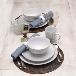 Alternative view of Pfaltzgraff 16-piece Blossom White Dinnerware Set