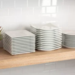 10 Strawberry Street 12-pc. Square Appetizer Plate Set 7 10 Strawberry Street 12-pc. Square Appetizer Plate Set -dinner plate shop 3678628 ALT2