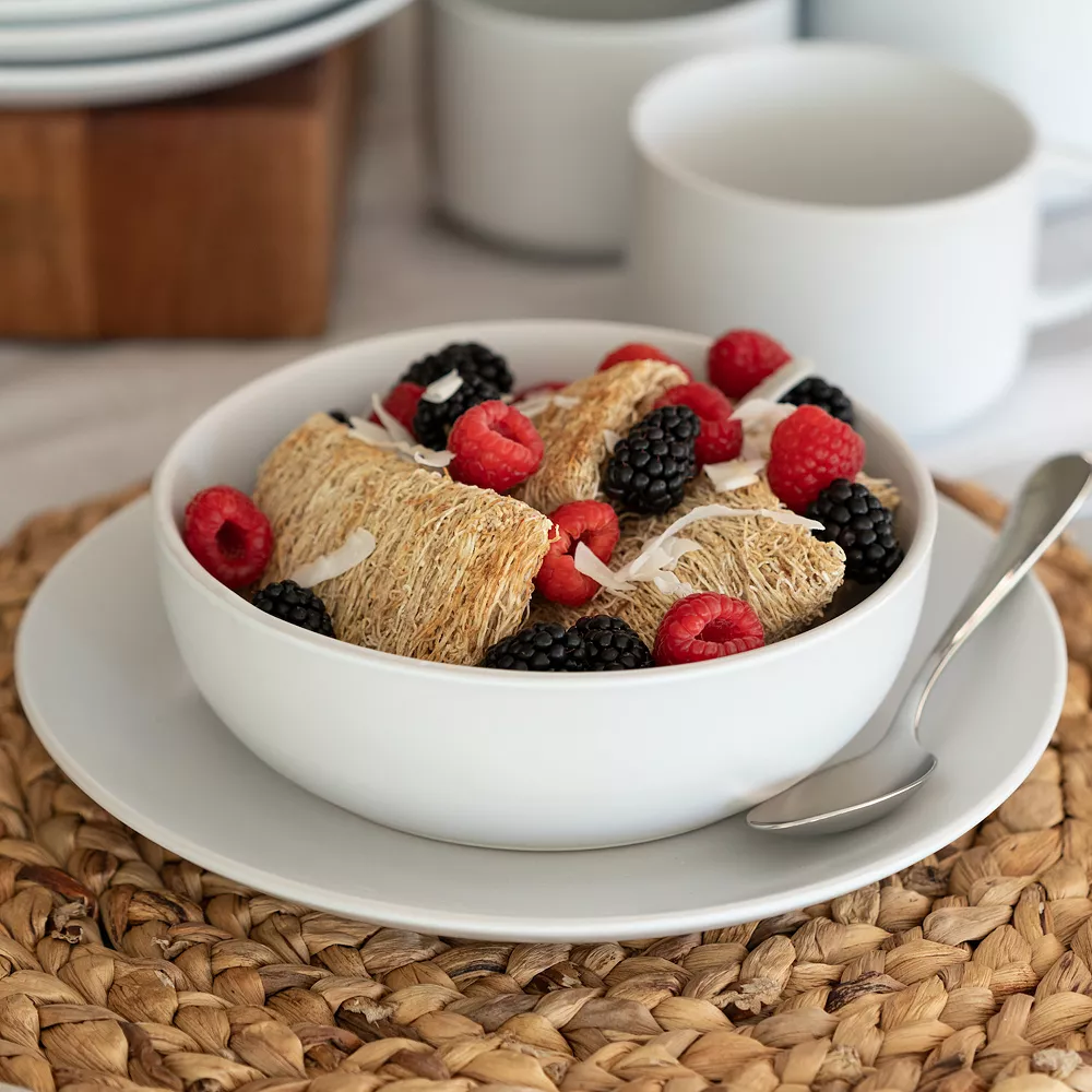 10 Strawberry Street 32-pc. Matte Coupe Dinnerware Set 2 10 Strawberry Street 32-pc. Matte Coupe Dinnerware Set - Image 2