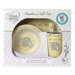Alternative view of Precious Moments Set Of 5 Mealtime Elephant Gift Set