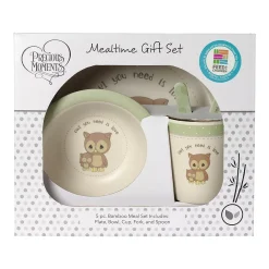 Alternative view of Precious Moments Set Of 5 Mealtime Owl Gift Set