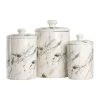 10 Strawberry Street Marble 3-pc. Ceramic Canister Set