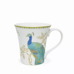 222 Fifth Peacock Garden White 16-pc. Dinnerware Set 9 222 Fifth Peacock Garden White 16-pc. Dinnerware Set -dinner plate shop 4014955 ALT3