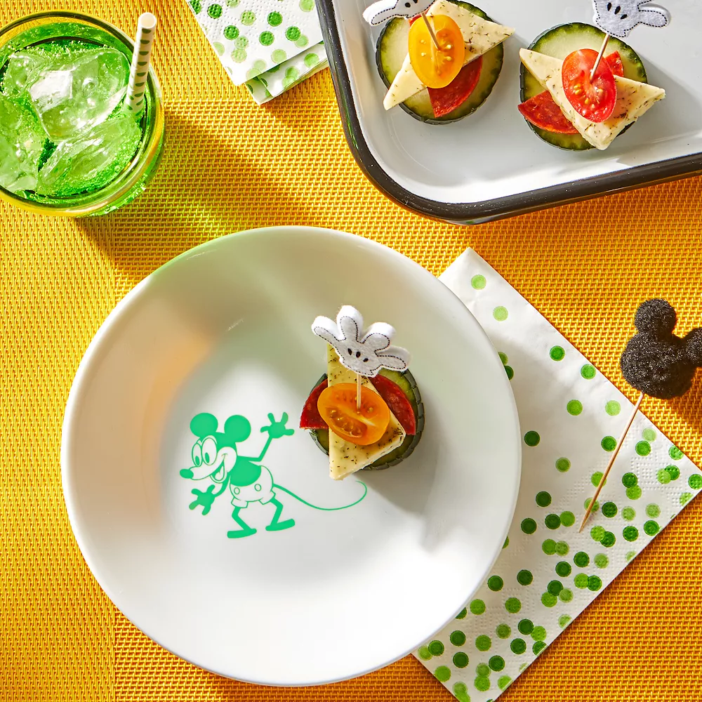 Disney's Mickey Mouse The True Original 4-pc. Appetizer Plate Set By Corelle 3 Disney's Mickey Mouse The True Original 4-pc. Appetizer Plate Set By Corelle - Image 3