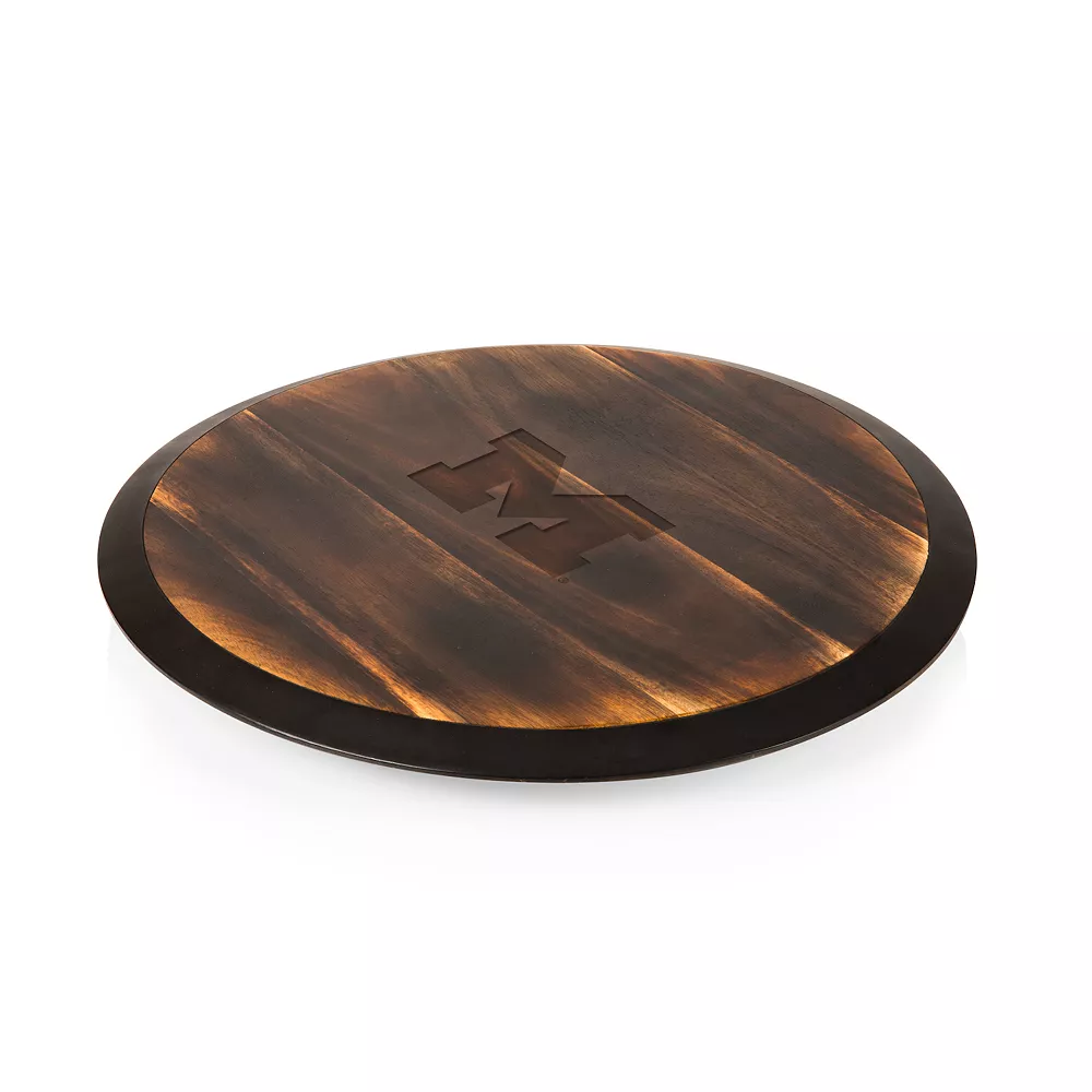 Picnic Time Michigan Wolverines Lazy Susan Serving Tray 1 Picnic Time Michigan Wolverines Lazy Susan Serving Tray