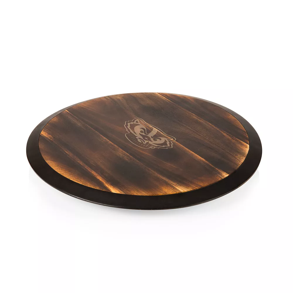 Picnic Time Wisconsin Badgers Lazy Susan Serving Tray 1 Picnic Time Wisconsin Badgers Lazy Susan Serving Tray