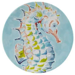 Alternative view of Certified International Deep Sea 6-pc. Melamine Salad Plate Set