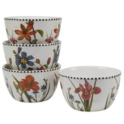 Certified International Botanical Floral 16-pc. Dinnerware Set -dinner plate shop 4987873 ALT6