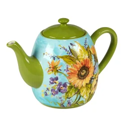 Certified International Sun Garden Teapot