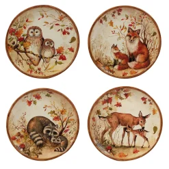 Certified International Pine Forest 16-pc. Dinnerware Set -dinner plate shop 4988037 ALT4