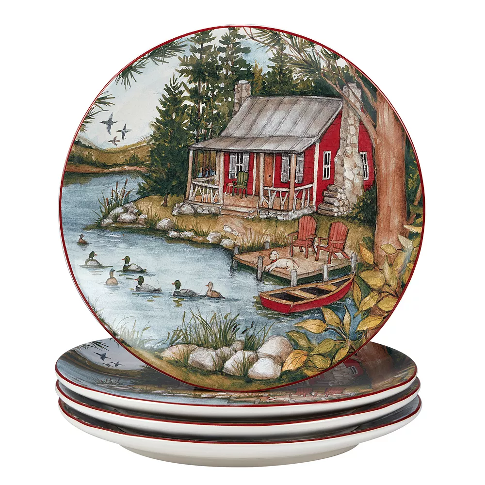 Certified International Lake Retreat 16-pc. Dinnerware Set 5 Certified International Lake Retreat 16-pc. Dinnerware Set - Image 5