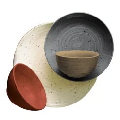 Sango Siterra Painter's Palette 16-pc. Dinnerware Set -dinner plate shop 4991073 ALT2
