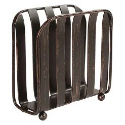 Spectrum Stripe Oil-Rubbed Bronze Napkin Holder 7 Spectrum Stripe Oil-Rubbed Bronze Napkin Holder -dinner plate shop 4991684 ALT2