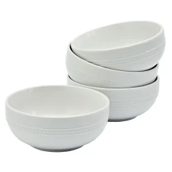 Food Network™ 4-pc. Beaded Cereal Bowl Set
