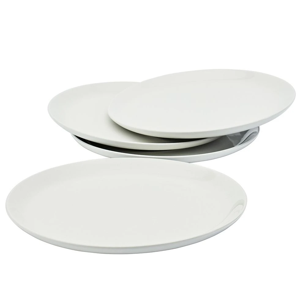 Food Network™ 4-pc. Coupe Dinner Plate Set 2 Food Network™ 4-pc. Coupe Dinner Plate Set - Image 2
