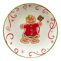 Alternative view of Certified International Holiday Magic Gingerbread 4-pc. Dessert Set