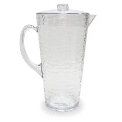 Food Network™ Clear Textured Acrylic Pitcher With Lid