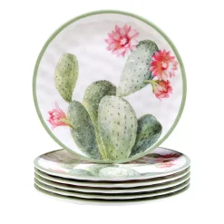 Certified International Desert Beauty 6-pc. Salad Plate Set