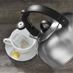 Cuisinart® Classic Brilliance 2-qt. Stainless Steel Tea Kettle -dinner plate shop 5734453 ALT3