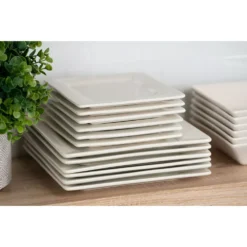 10 Strawberry Street Nova Square 40-pc. Dinnerware Set -dinner plate shop 5758053 ALT8