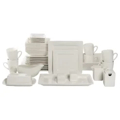 10 Strawberry Street Nova Square 40-pc. Dinnerware Set