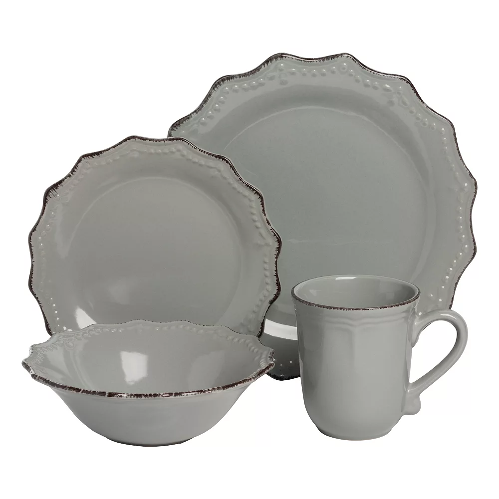 10 Strawberry Street Oxford 24-pc. Dinnerware Set 2 10 Strawberry Street Oxford 24-pc. Dinnerware Set - Image 2