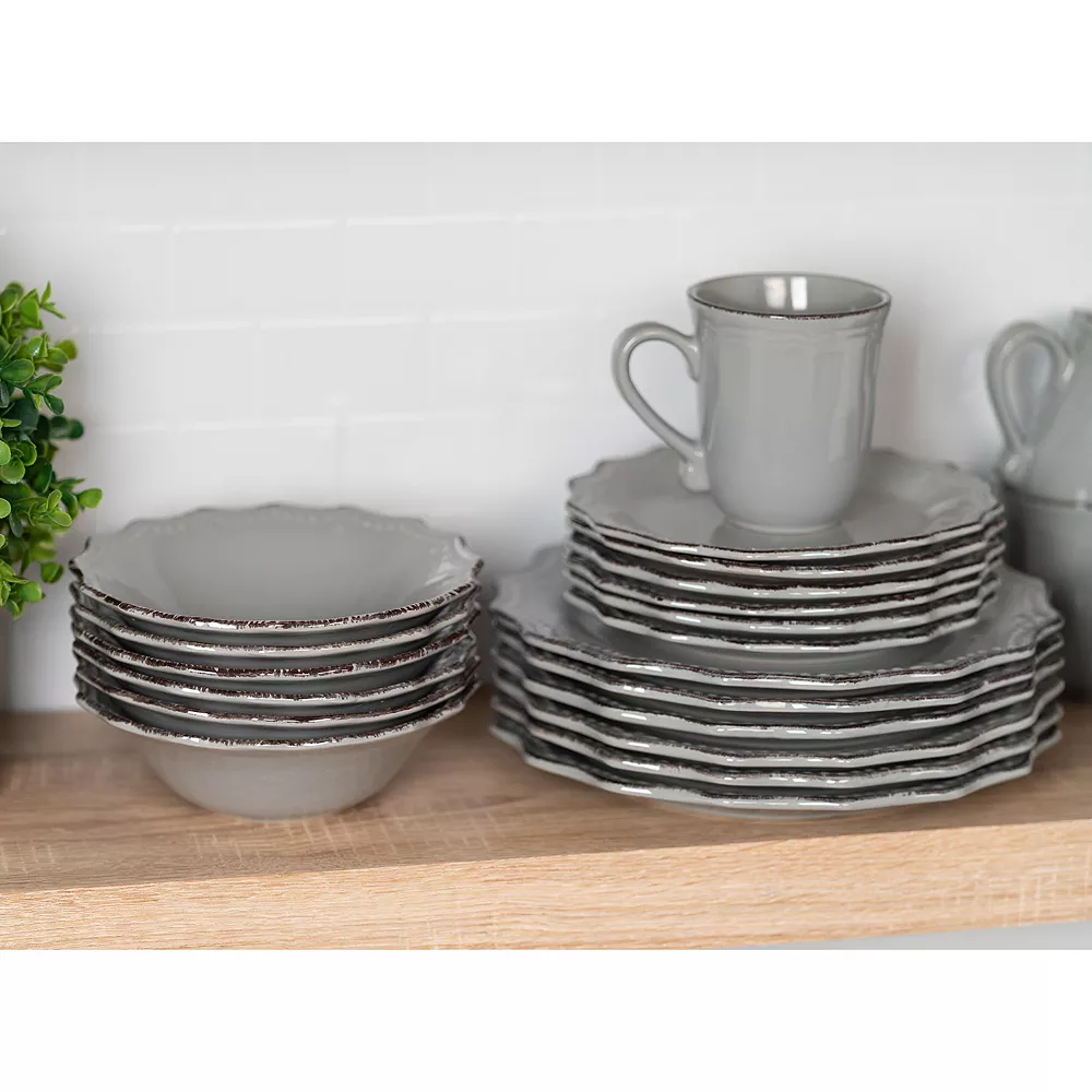 10 Strawberry Street Oxford 24-pc. Dinnerware Set 3 10 Strawberry Street Oxford 24-pc. Dinnerware Set - Image 3