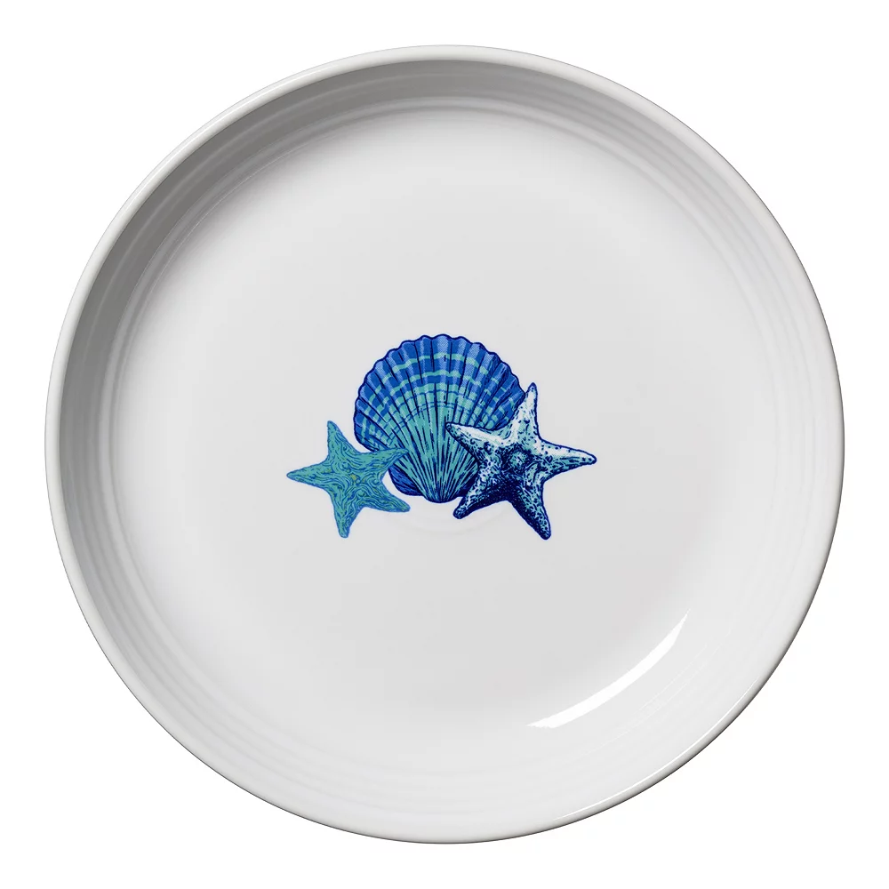 Fiesta Coastal Luncheon Salad Bowl Plate 1 Fiesta Coastal Luncheon Salad Bowl Plate