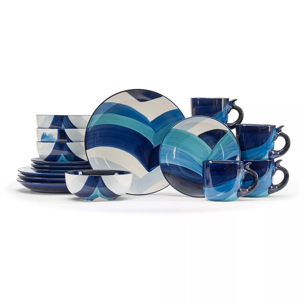 Baum Ocean Breeze 16-pc. Dinnerware Set 1 Baum Ocean Breeze 16-pc. Dinnerware Set