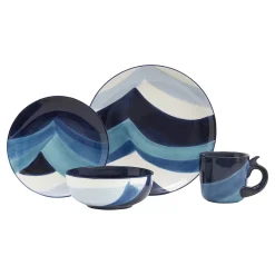 Baum Ocean Breeze 16-pc. Dinnerware Set 8 Baum Ocean Breeze 16-pc. Dinnerware Set -dinner plate shop 5818687 ALT2