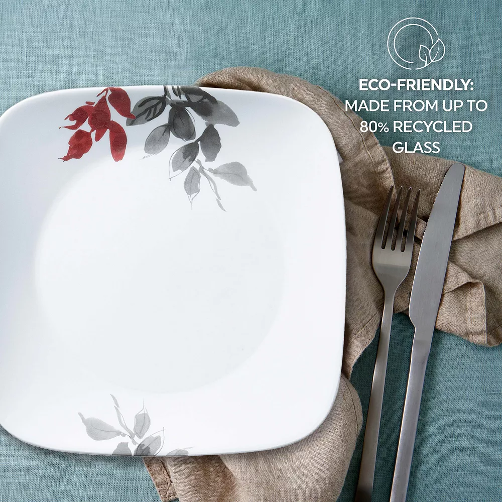 Corelle Kyoto Leaves 16-pc. Dinnerware Set 6 Corelle Kyoto Leaves 16-pc. Dinnerware Set - Image 6