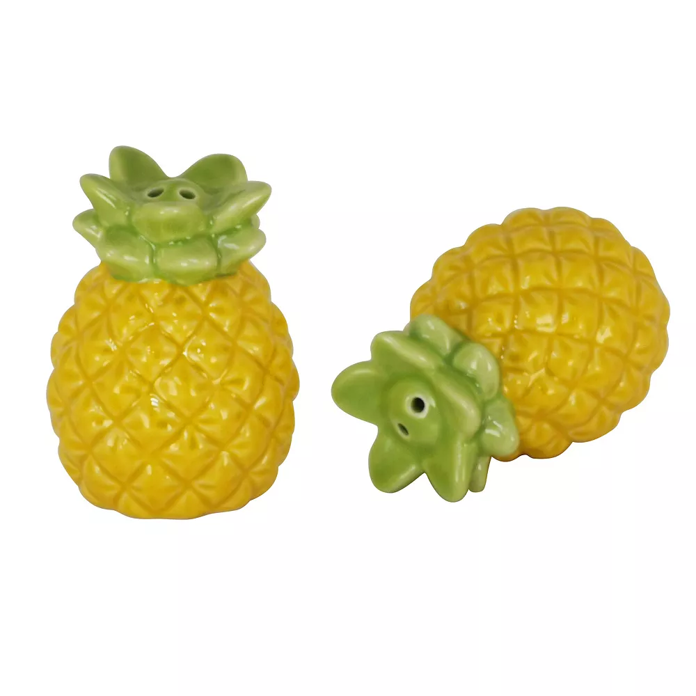 Celebrate Together Summer Celebrate Together™ Summer Pineapple Salt & Pepper Shaker Set 2 Celebrate Together Summer Celebrate Together™ Summer Pineapple Salt & Pepper Shaker Set - Image 2