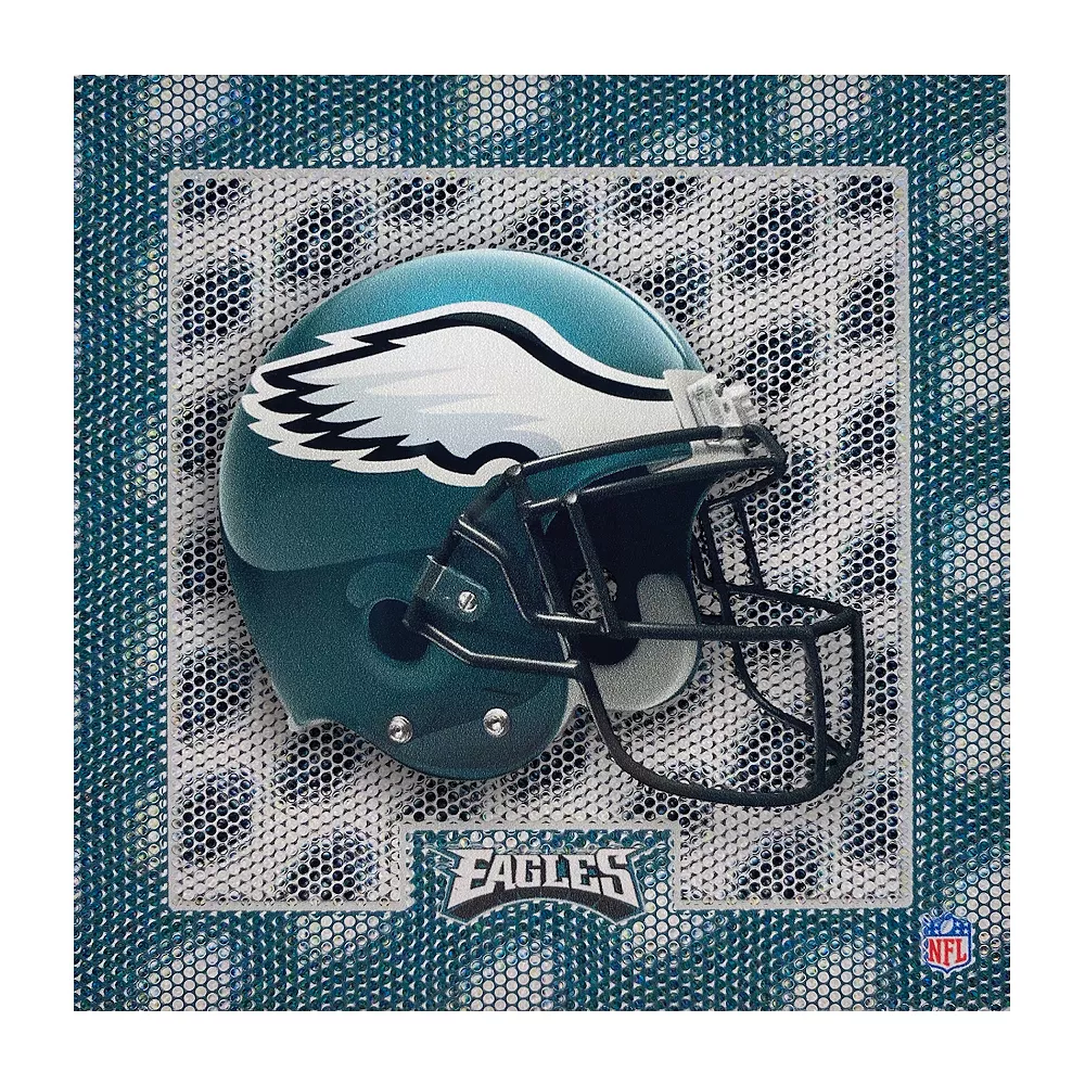 Unbranded Philadelphia Eagles 5D Technology Coaster Set 1 Unbranded Philadelphia Eagles 5D Technology Coaster Set