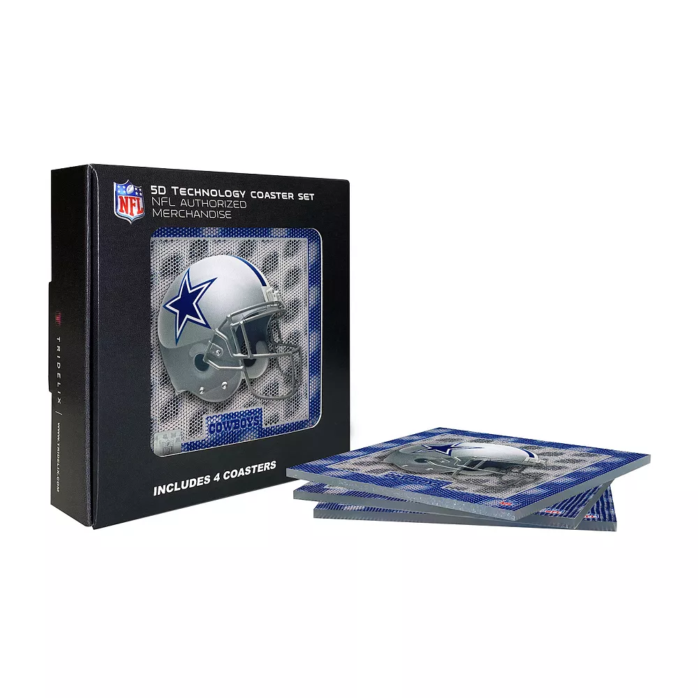 Dallas Cowboys 5D Technology Coaster Set 2 Dallas Cowboys 5D Technology Coaster Set - Image 2