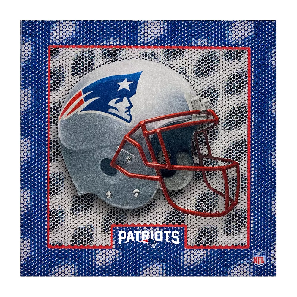 New England Patriots 5D Technology Coaster Set 1 New England Patriots 5D Technology Coaster Set