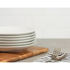 10 Strawberry Street Simply White 6-pc. Coupe Salad Plate Set 7 10 Strawberry Street Simply White 6-pc. Coupe Salad Plate Set -dinner plate shop 5959017 ALT10