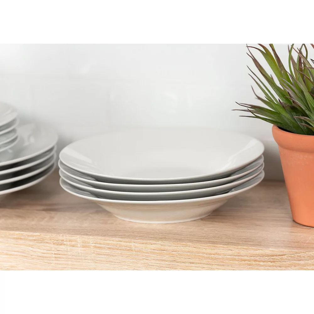 10 Strawberry Street Simply White 16-pc. Round Dinnerware Set 5 10 Strawberry Street Simply White 16-pc. Round Dinnerware Set - Image 5