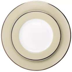 Martha Stewart Gibson Everyday Gold Rimmed 12 Piece Fine Ceramic Dinnerware Set 7 Martha Stewart Gibson Everyday Gold Rimmed 12 Piece Fine Ceramic Dinnerware Set -dinner plate shop 5959887 ALT3