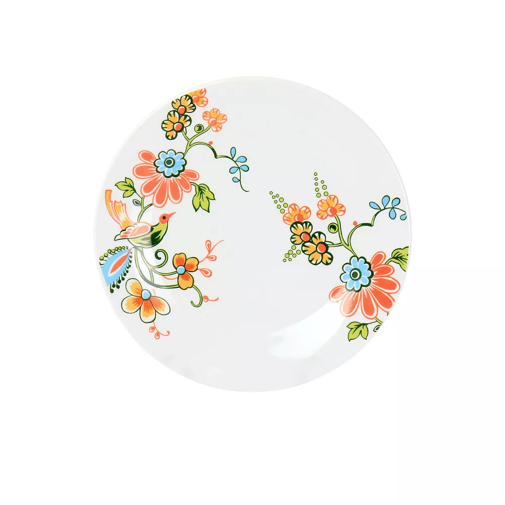 Elama Spring Bloom 16 Piece Round Porcelain Dinnerware Set 3 Elama Spring Bloom 16 Piece Round Porcelain Dinnerware Set - Image 3