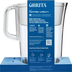 Brita 10-Cup Water Filter Pitcher With Standard Filter 9 Brita 10-Cup Water Filter Pitcher With Standard Filter -dinner plate shop 5993244 ALT4