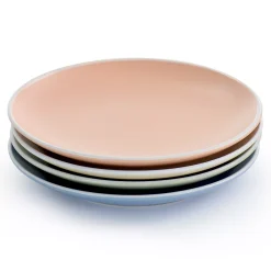 Spice By Tia Mowry Creamy Tahini 4 Piece Round Stoneware Dessert Plate Set 6 Spice By Tia Mowry Creamy Tahini 4 Piece Round Stoneware Dessert Plate Set -dinner plate shop 6035001 ALT2