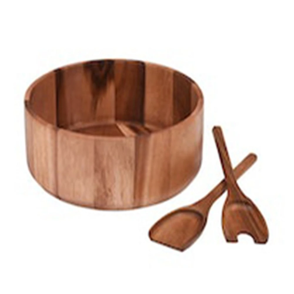 Kalmar Home X-Large Salad Bowl With Servers 1 Kalmar Home X-Large Salad Bowl With Servers