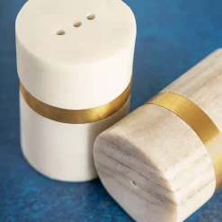 GAURI KOHLI Quincy Salt & Pepper Shaker, Set Of 2 -dinner plate shop 6131621 ALT3