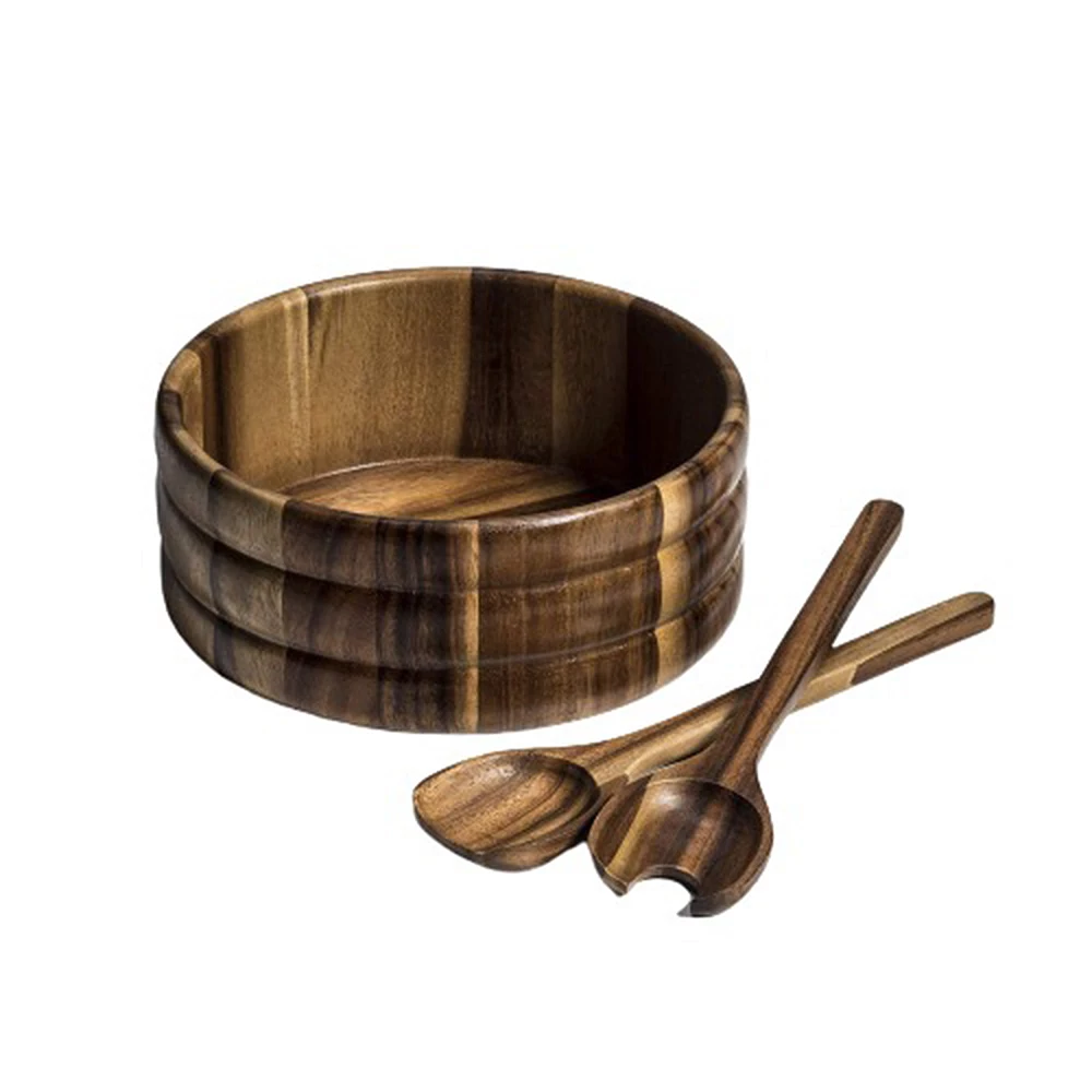 Kalmar Home Large Salad Bowl With Servers 1 Kalmar Home Large Salad Bowl With Servers