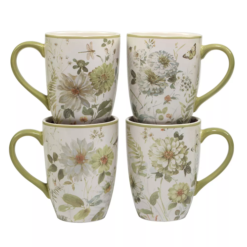 Certified International Green Fields 16-pc. Dinnerware Set 4 Certified International Green Fields 16-pc. Dinnerware Set - Image 4