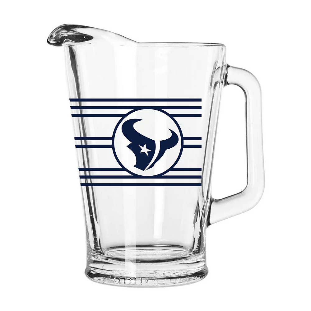 Houston Texans 60oz. Multi-Stripe Pitcher 2 Houston Texans 60oz. Multi-Stripe Pitcher - Image 2